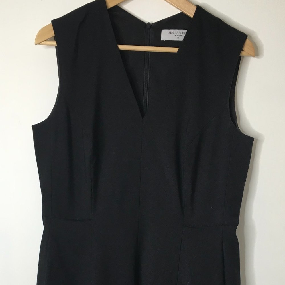 MM Lafleur Black Dress with pockets.